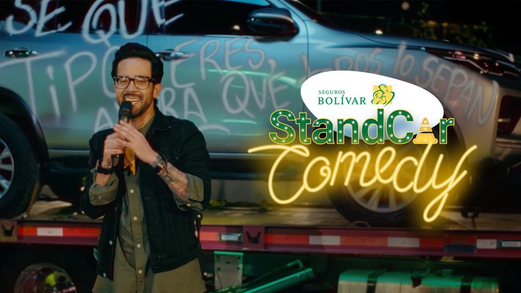 SEGUROS BOLÍVAR RECONOCIDO EN LOS PREMIOS FLIX MEDIA POR SU CAMPAÑA «STAND CAR COMEDY» SEGUROS BOLÍVAR RECONOCIDO EN LOS PREMIOS FLIX MEDIA POR SU CAMPAÑA "STAND CAR COMEDY"